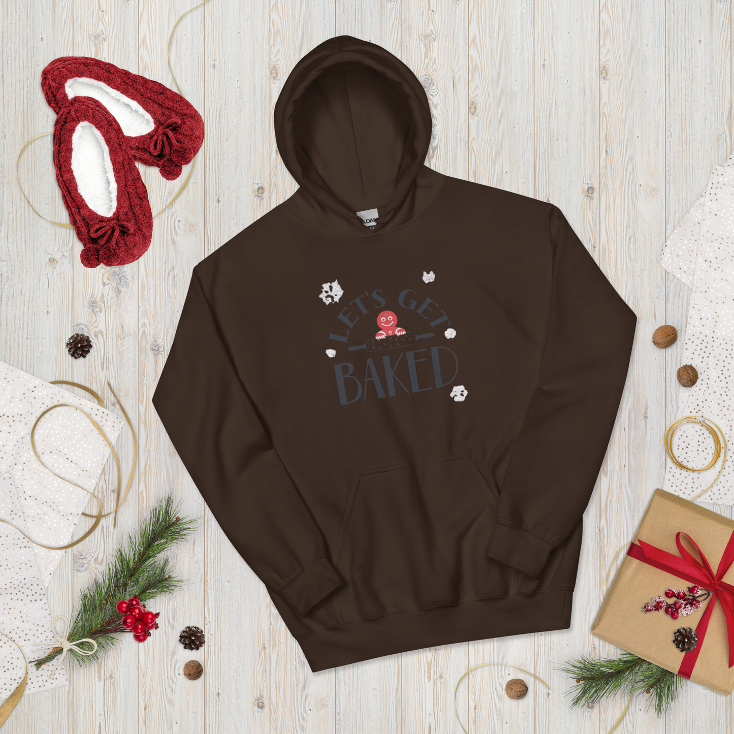 Let’s Get Baked V1 | Unisex Hoodie Apparel > Hoodies & Sweatshirts ZomaModa