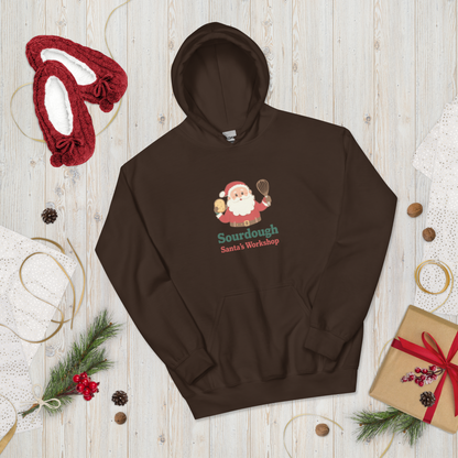 Sourdough Santa V1 | Unisex Hoodie Apparel > Hoodies & Sweatshirts ZomaModa