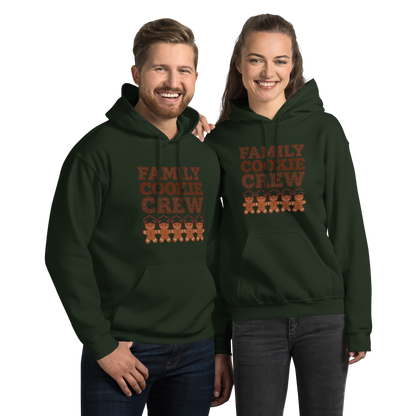 Family Cookie Crew V2 | Unisex Hoodie Forest Green Apparel > Hoodies & Sweatshirts ZomaModa