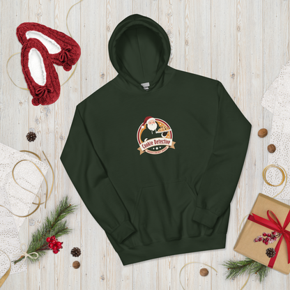 Cookie Detective – Santa’s Secret Baker V4 | Unisex Hoodie Apparel > Hoodies & Sweatshirts ZomaModa