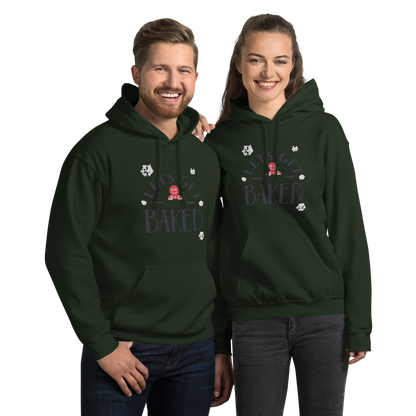Let’s Get Baked V1 | Unisex Hoodie Forest Green Apparel > Hoodies & Sweatshirts ZomaModa