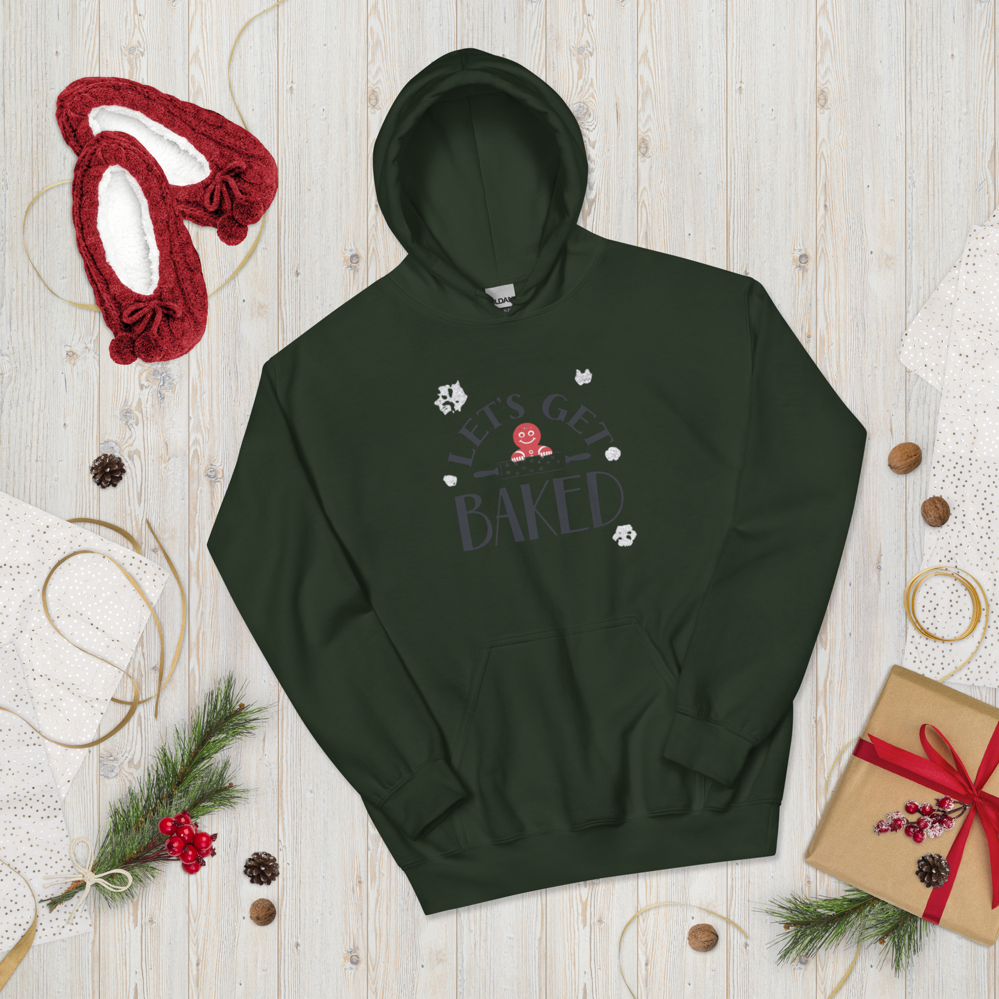 Let’s Get Baked V1 | Unisex Hoodie Apparel > Hoodies & Sweatshirts ZomaModa