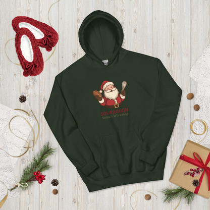 Sourdough Santa V2 | Unisex Hoodie Apparel > Hoodies & Sweatshirts ZomaModa