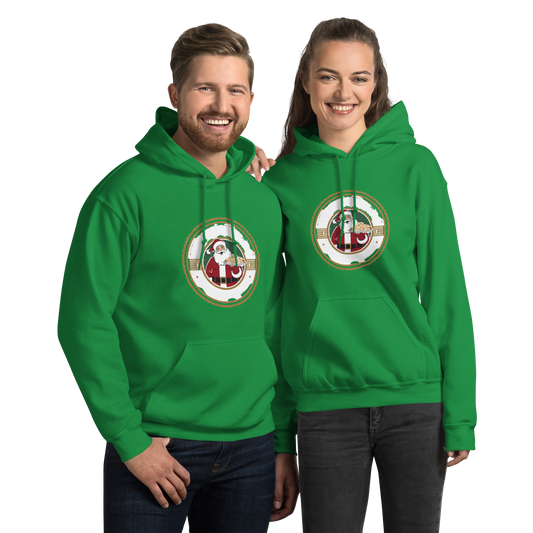 Cookie Detective – Santa’s Secret Baker V3 | Unisex Hoodie Irish Green Apparel > Hoodies & Sweatshirts ZomaModa