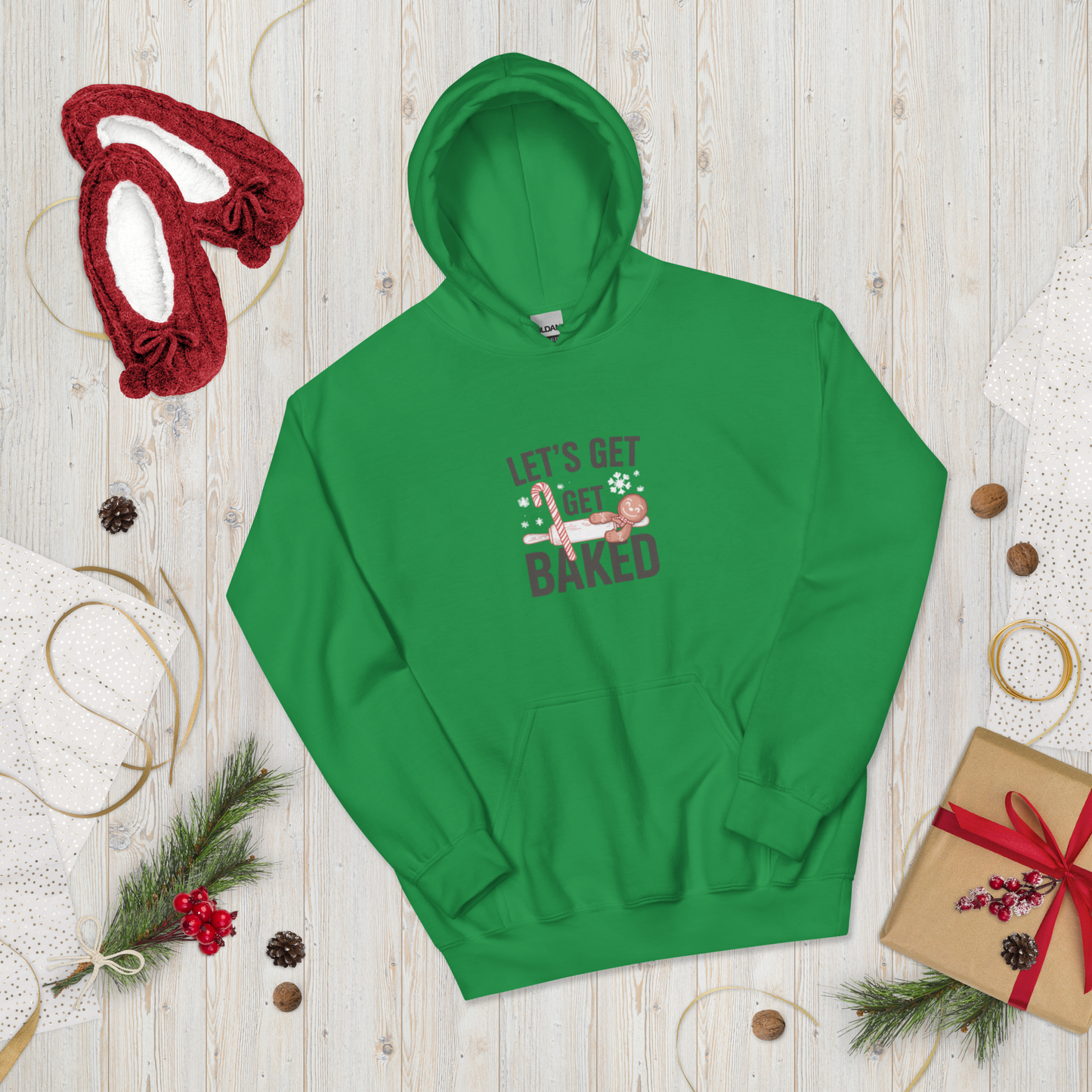 Let’s Get Baked V2 | Unisex Hoodie Apparel > Hoodies & Sweatshirts ZomaModa