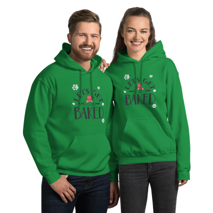 Let’s Get Baked V1 | Unisex Hoodie Irish Green Apparel > Hoodies & Sweatshirts ZomaModa