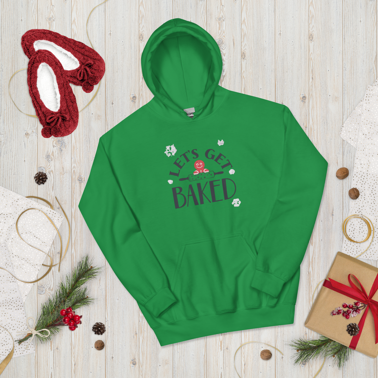 Let’s Get Baked V1 | Unisex Hoodie Apparel > Hoodies & Sweatshirts ZomaModa