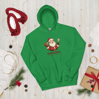 Sourdough Santa V2 | Unisex Hoodie Apparel > Hoodies & Sweatshirts ZomaModa