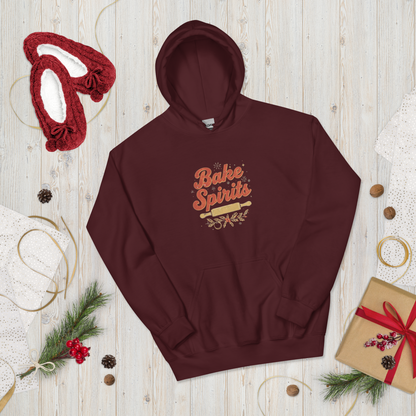 Bake Spirits Bright | Unisex Hoodie Apparel > Hoodies & Sweatshirts ZomaModa