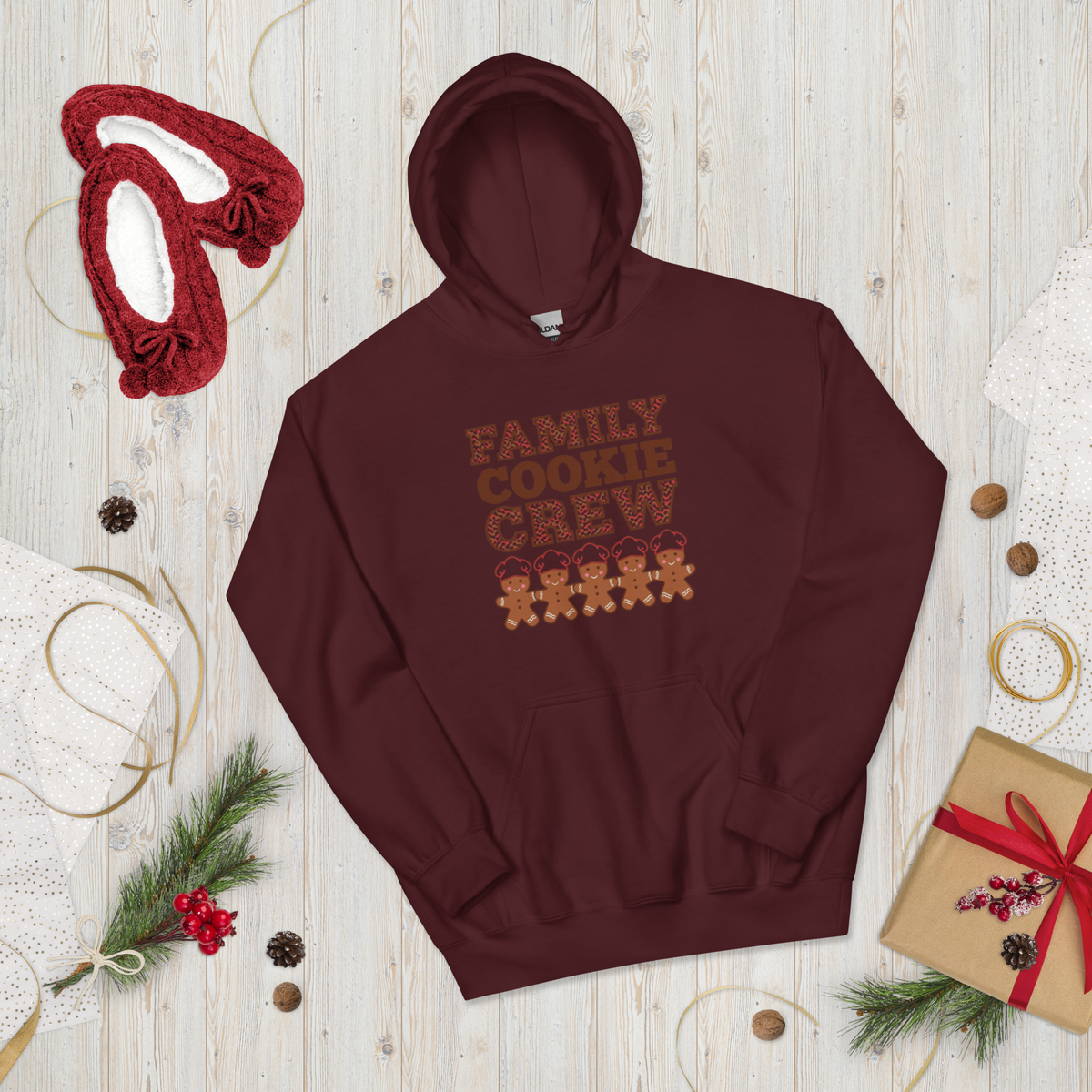 Family Cookie Crew V2 | Unisex Hoodie Apparel > Hoodies & Sweatshirts ZomaModa