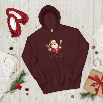 Sourdough Santa V2 | Unisex Hoodie Apparel > Hoodies & Sweatshirts ZomaModa