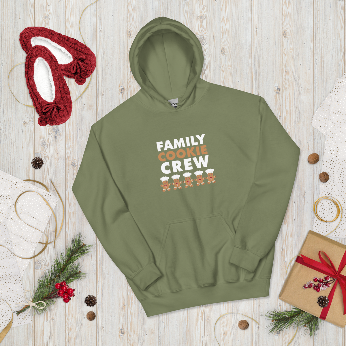 Family Cookie Crew V1 | Unisex Hoodie Apparel > Hoodies & Sweatshirts ZomaModa