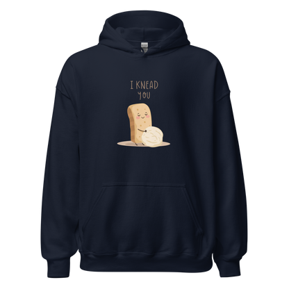 I Knead You | Unisex Hoodie Navy Apparel > Hoodies & Sweatshirts ZomaModa