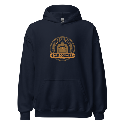 Sourdough Mom | Unisex Hoodie Navy Apparel > Hoodies & Sweatshirts ZomaModa