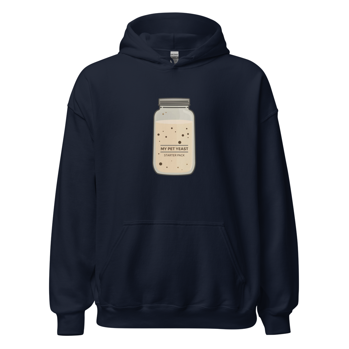 Starter Pack | Unisex Hoodie Navy Apparel > Hoodies & Sweatshirts ZomaModa