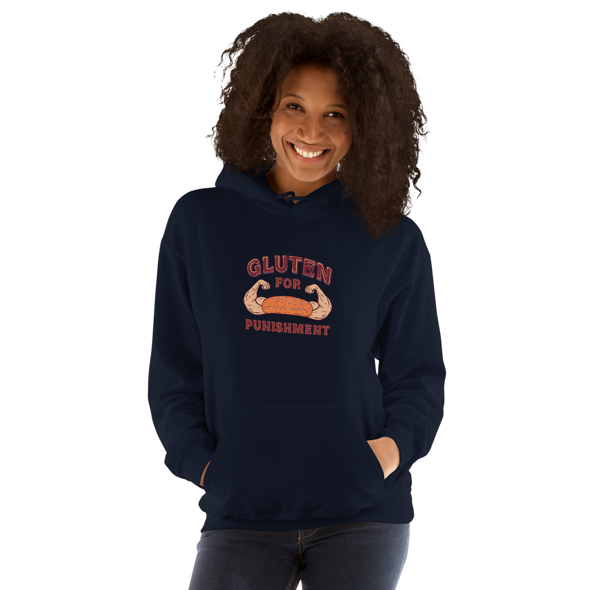 Gluten for Punishment | Unisex Hoodie Apparel > Hoodies & Sweatshirts ZomaModa