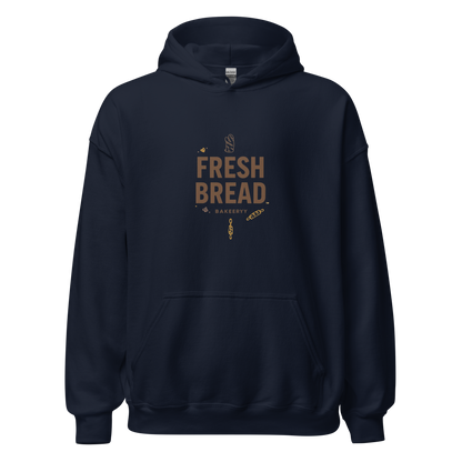 Eat Sleep Bake Repeat | Unisex Hoodie Navy Apparel > Hoodies & Sweatshirts ZomaModa