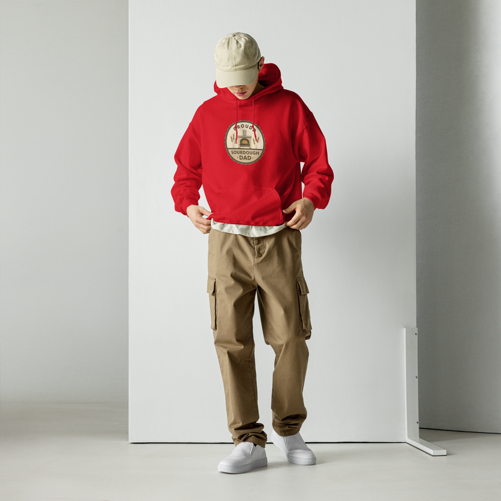 Sourdough Dad | Unisex Hoodie Apparel > Hoodies & Sweatshirts ZomaModa