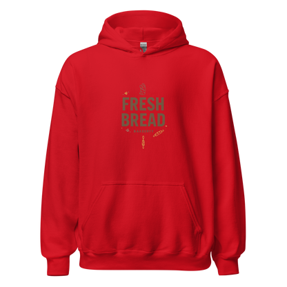Eat Sleep Bake Repeat | Unisex Hoodie Red Apparel > Hoodies & Sweatshirts ZomaModa