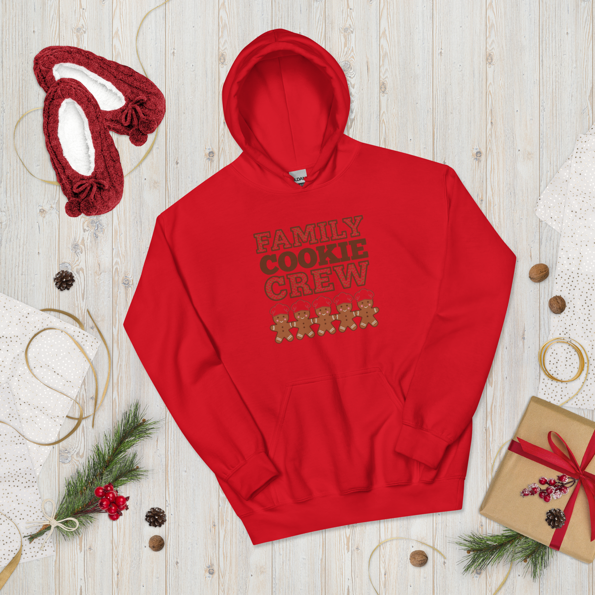 Family Cookie Crew V2 | Unisex Hoodie Apparel > Hoodies & Sweatshirts ZomaModa