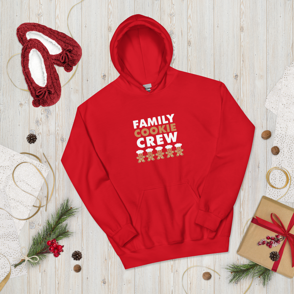 Family Cookie Crew V1 | Unisex Hoodie Apparel > Hoodies & Sweatshirts ZomaModa