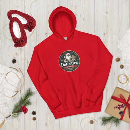 Cookie Detective – Santa’s Secret Baker V2 | Unisex Hoodie Apparel > Hoodies & Sweatshirts ZomaModa