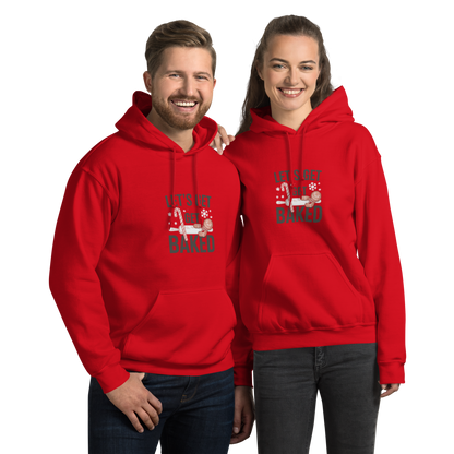 Let’s Get Baked V2 | Unisex Hoodie Red Apparel > Hoodies & Sweatshirts ZomaModa