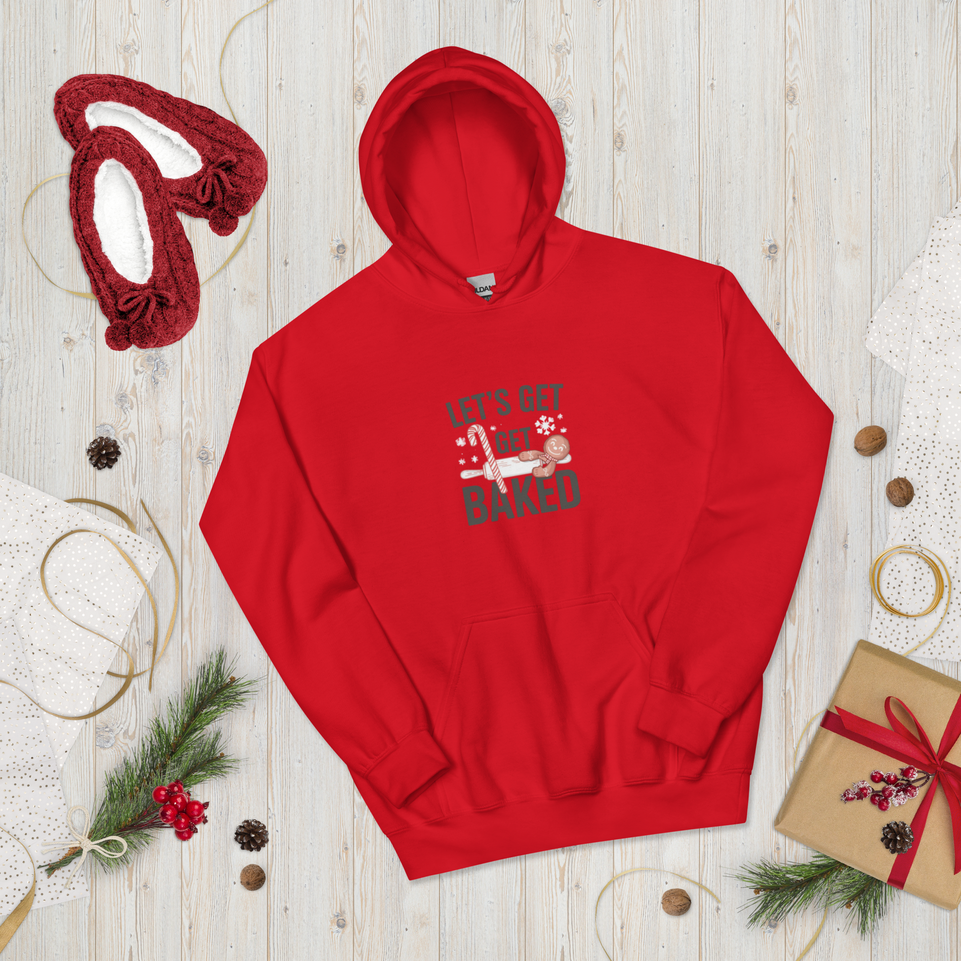 Let’s Get Baked V2 | Unisex Hoodie Apparel > Hoodies & Sweatshirts ZomaModa