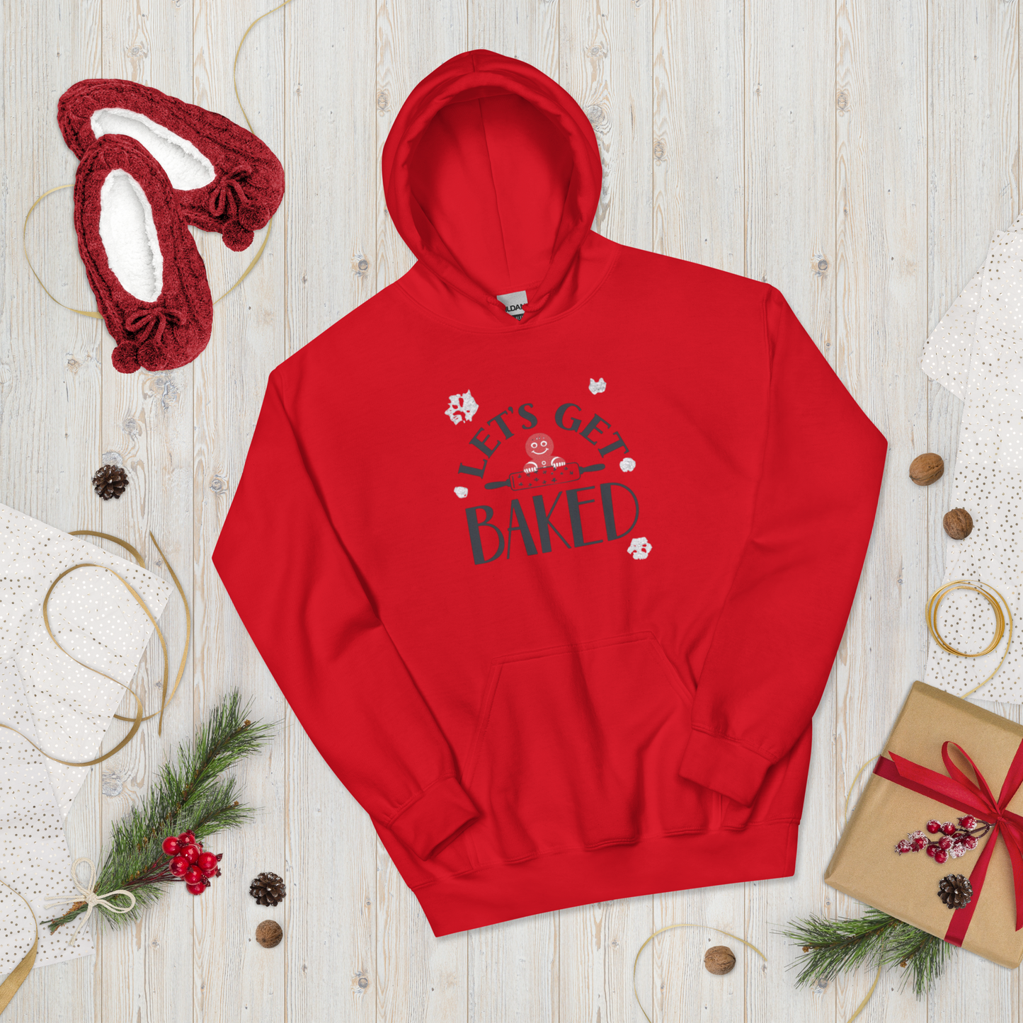 Let’s Get Baked V1 | Unisex Hoodie Apparel > Hoodies & Sweatshirts ZomaModa