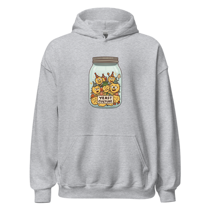 Wild Yeast, Wild Life | Unisex Hoodie Sport Grey Apparel > Hoodies & Sweatshirts ZomaModa