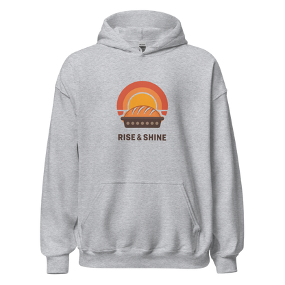 Rise & Shine | Unisex Hoodie Sport Grey Apparel > Hoodies & Sweatshirts ZomaModa