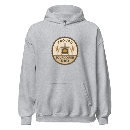 Sourdough Dad | Unisex Hoodie Sport Grey Apparel > Hoodies & Sweatshirts ZomaModa