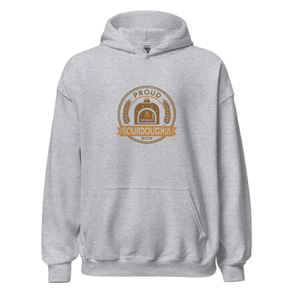 Sourdough Mom | Unisex Hoodie Sport Grey Apparel > Hoodies & Sweatshirts ZomaModa