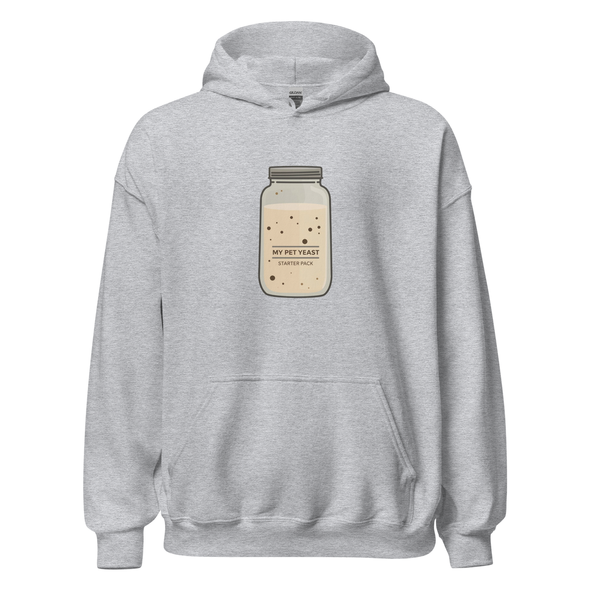 Starter Pack | Unisex Hoodie Sport Grey Apparel > Hoodies & Sweatshirts ZomaModa