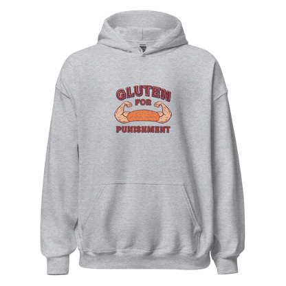 Gluten for Punishment | Unisex Hoodie Sport Grey Apparel > Hoodies & Sweatshirts ZomaModa