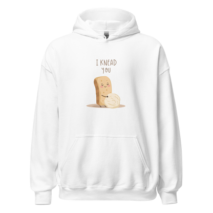 I Knead You | Unisex Hoodie White Apparel > Hoodies & Sweatshirts ZomaModa
