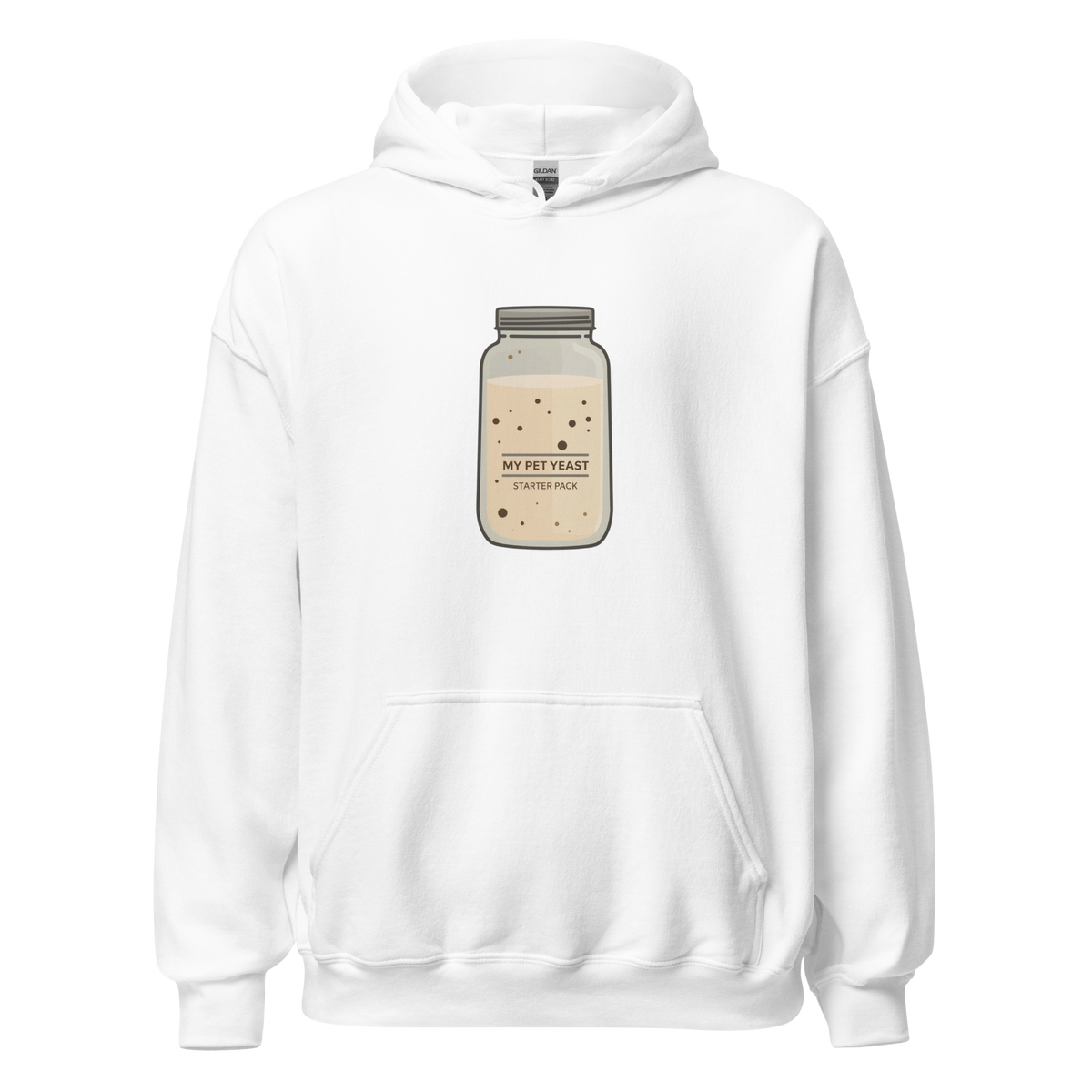 Starter Pack | Unisex Hoodie White Apparel > Hoodies & Sweatshirts ZomaModa