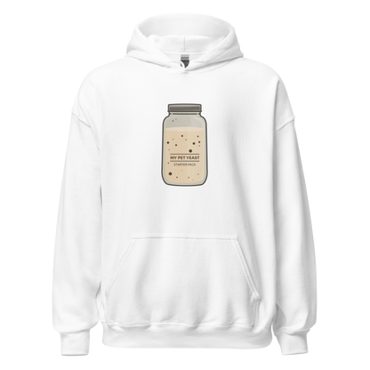 Starter Pack | Unisex Hoodie White Apparel > Hoodies & Sweatshirts ZomaModa