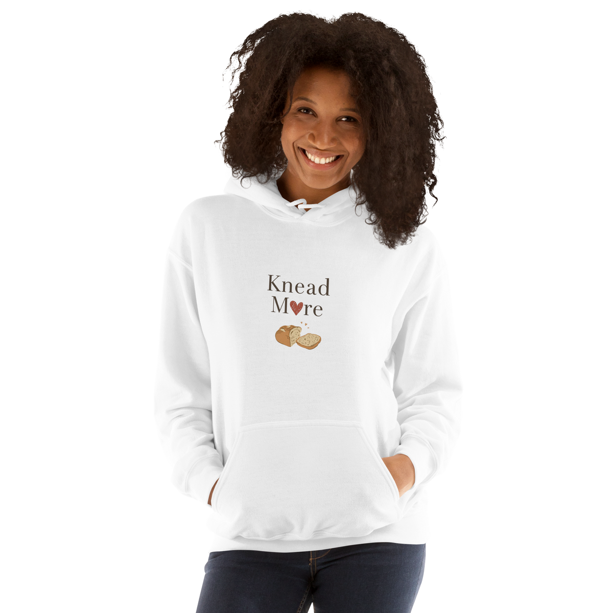 Knead More Love | Unisex Hoodie Apparel > Hoodies & Sweatshirts ZomaModa