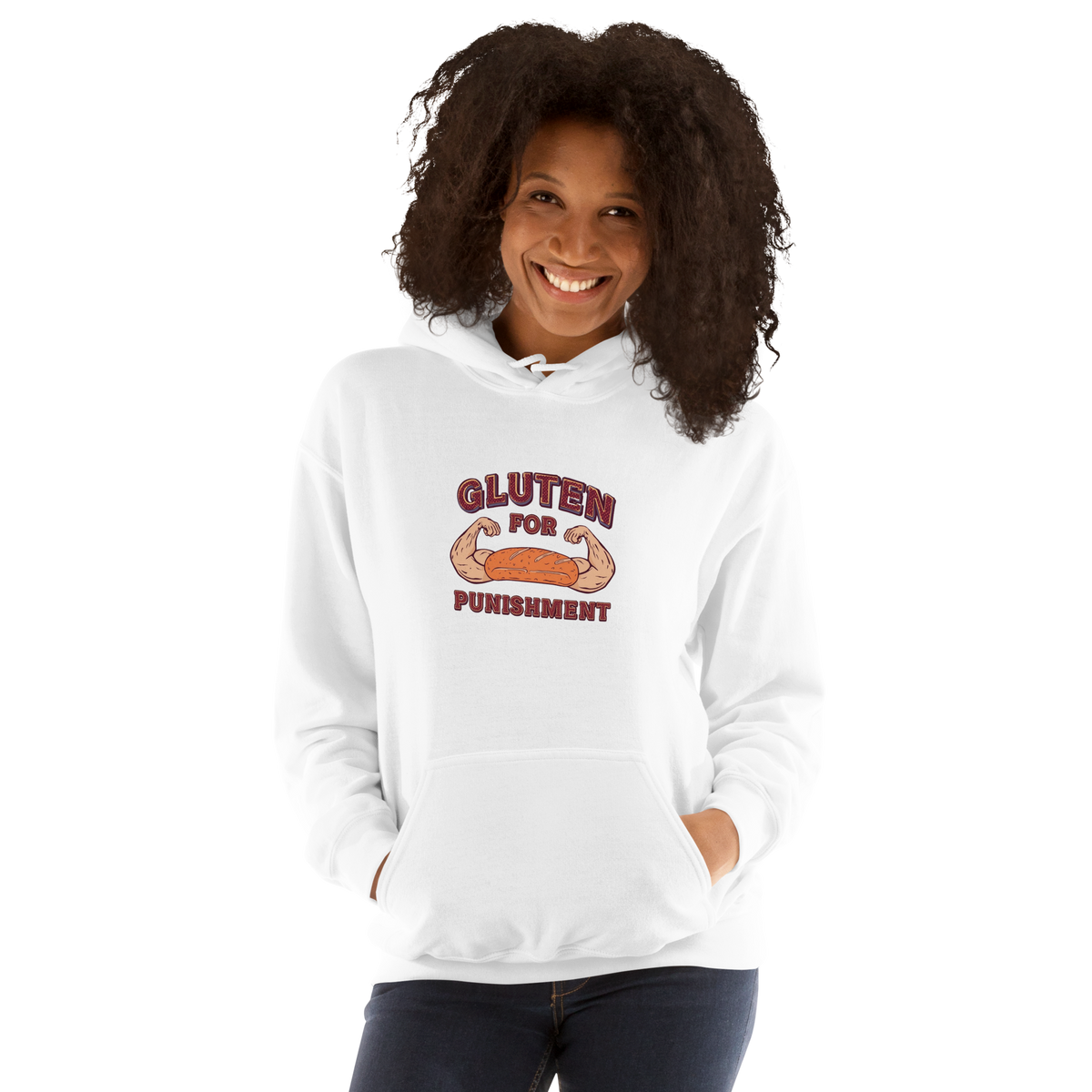 Gluten for Punishment | Unisex Hoodie Apparel > Hoodies & Sweatshirts ZomaModa