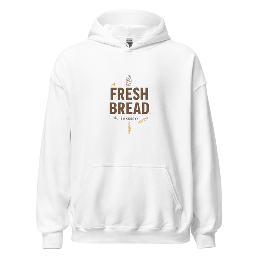 Eat Sleep Bake Repeat | Unisex Hoodie White Apparel > Hoodies & Sweatshirts ZomaModa