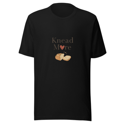 Knead More Love | Unisex t-shirt Black Apparel > T-Shirts ZomaModa