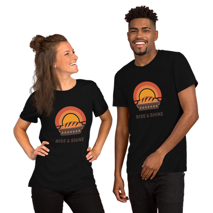 Rise & Shine | Unisex t-shirt Apparel > T-Shirts ZomaModa