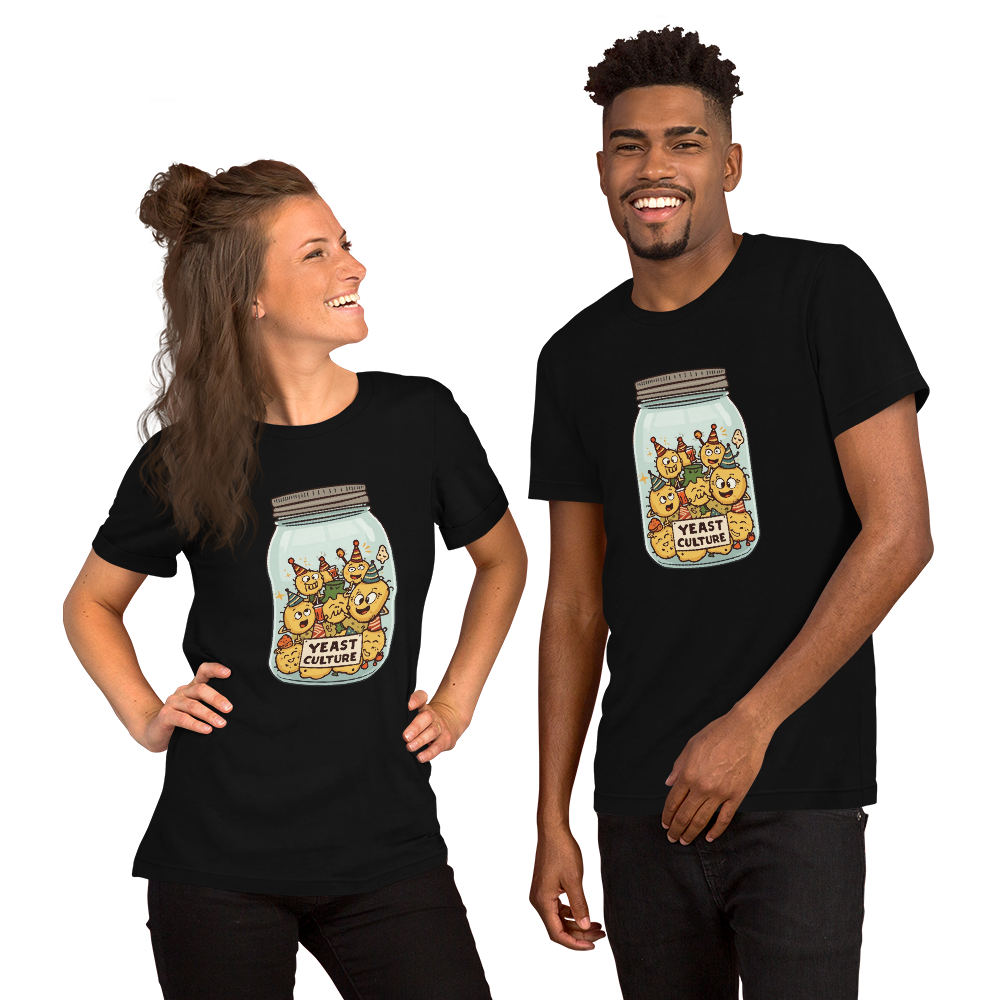 Wild Yeast, Wild Life | Unisex t-shirt Apparel > T-Shirts ZomaModa