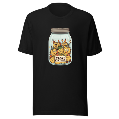 Wild Yeast, Wild Life | Unisex t-shirt Black Apparel > T-Shirts ZomaModa