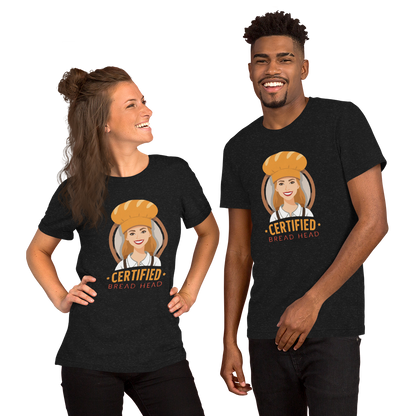 Certified Bread Head | Unisex t-shirt Apparel > T-Shirts ZomaModa