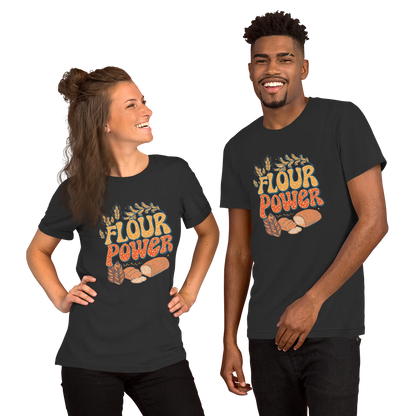 Flour Power | Unisex t-shirt Apparel > T-Shirts ZomaModa