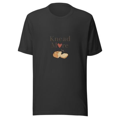 Knead More Love | Unisex t-shirt Dark Grey Apparel > T-Shirts ZomaModa