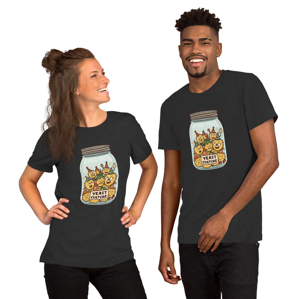 Wild Yeast, Wild Life | Unisex t-shirt Apparel > T-Shirts ZomaModa