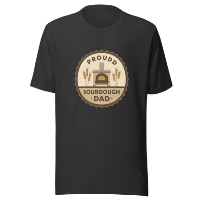 Sourdough Dad | Unisex t-shirt Dark Grey Apparel > T-Shirts ZomaModa